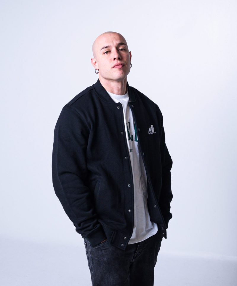 CITYBLEND ”COLLEGE JACKET” BLACK